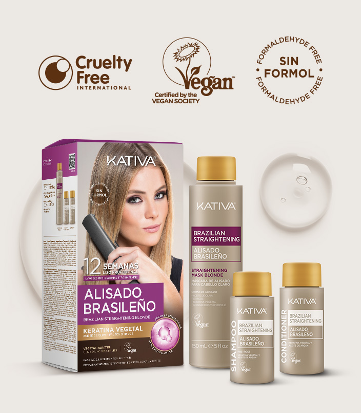 Brazilian Straightening Blonde Kativa