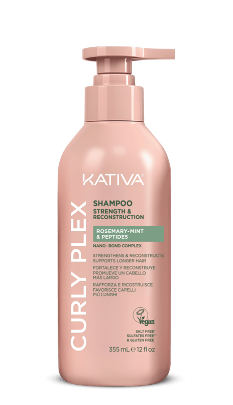 Curly Plex Fortalecimiento y Reconstrucción Shampoo