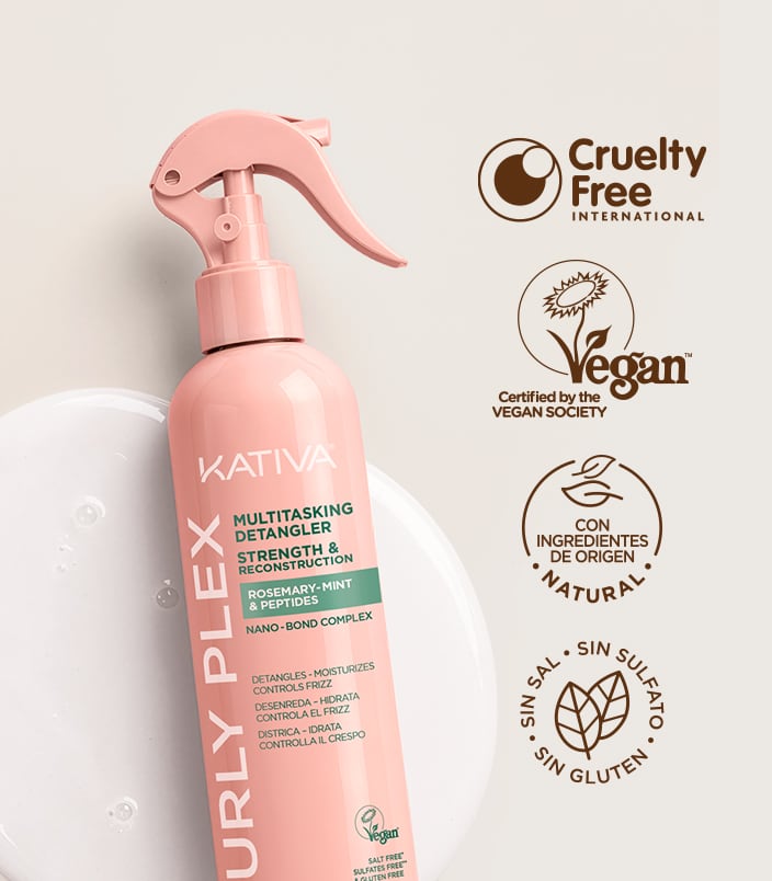 Curly Plex Fortalecimiento y Reconstrucción Detanger Kativa