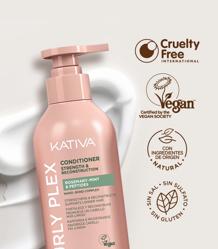 Curly Plex Strengthening and Rebuilding conditioner Kativa